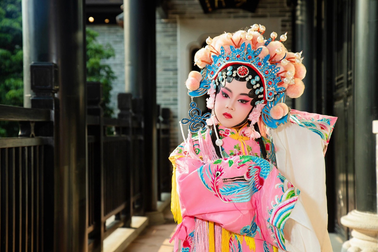 粤剧花旦造型