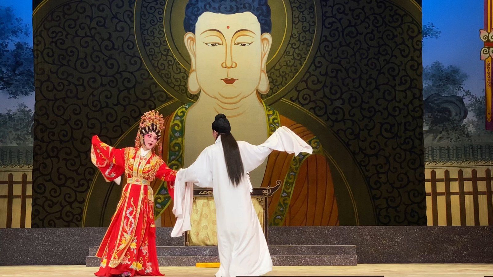 粤剧《刁蛮公主戆驸马》演出剧照